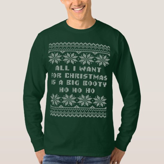 Alle, die ich für Weihnachtshässliche T-Shirt (Vorderseite)