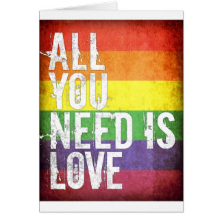 Alle, die Sie benötigen, ist Liebe