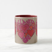 Alle, die Sie benötigen, ist Liebe-Herz-Tasse Tasse (Zentrum)