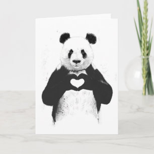 Alle, die Sie benötigen, ist Liebe Karte