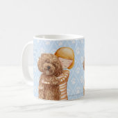 Alle, die Sie benötigen, ist Liebe und eine Hund© Kaffeetasse (Vorderseite Links)