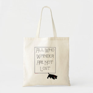 Alle, die wandern ... Scotties auch! Tragetasche