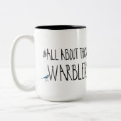 Alle diese Warblers Zweifarbige Tasse (Links)