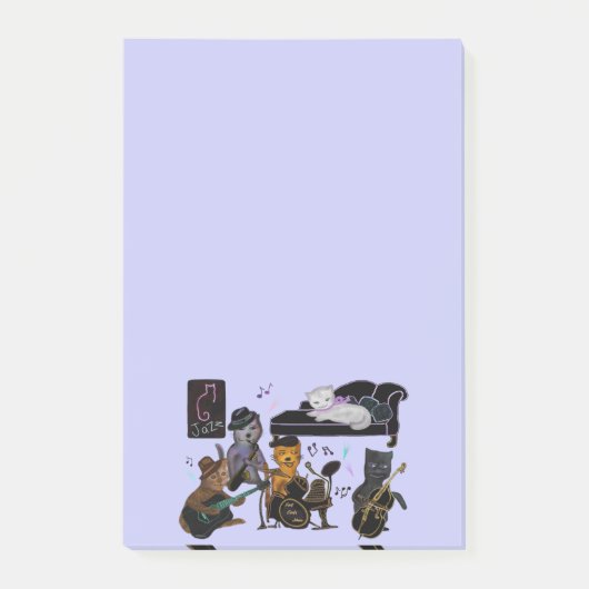 Alle dieser Jazz Posten-it® Anmerkungen Post-it Klebezettel (Vorderseite)