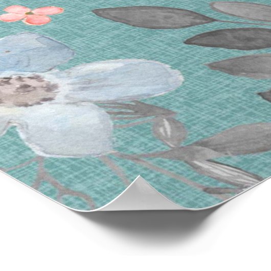 Alle Dinge arbeiten zusammen - um 8:28 Uhr Poster (Ecke)