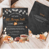 Alle Dinge fallen Party Einladung