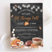 Alle Dinge fallen Party Einladung