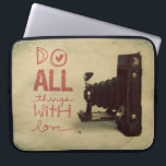 Alle Dinge mit Liebe Laptopschutzhülle<br><div class="desc">Original Fine Art Fotografy</div>