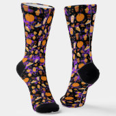 Alle Dinge Pumpkin Socken (Gewinkelt)