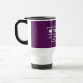 ALLE DINGE Roman 8:28 | MONOGRAMM Christlich Reisebecher (Links)