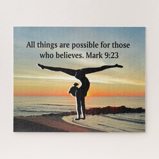 ALLE DINGE SIND FÜR DIESES GYMNAST PUZZLE MÖGLICH (Horizontal)