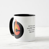 ALLE DINGE SIND MÖGLICHERWEISE KIRCHENANFORDERUNGE TASSE (Vorderseite Links)