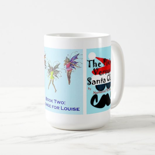 Alle drei Bucheinbänd conveneintly auf einer Tasse (VorderseiteRechts)