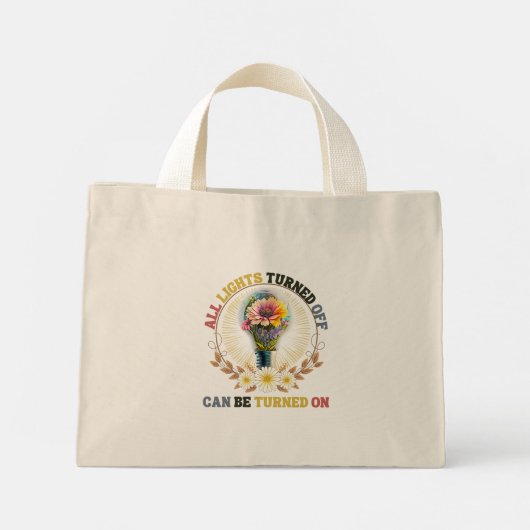 Alle eingeschalteten Lichter können eingeschaltet  Mini Stoffbeutel (Rückseite)