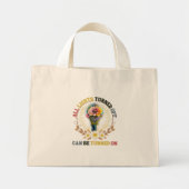 Alle eingeschalteten Lichter können eingeschaltet  Mini Stoffbeutel (Vorne)