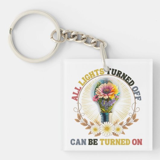 Alle eingeschalteten Lichter können eingeschaltet Schlüsselanhänger (Vorderseite)