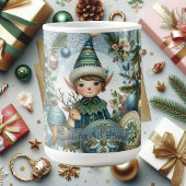 Alle Elfen Snowflake Weihnachts-Party Funky Kaffeetasse