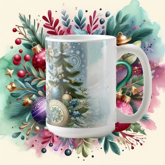 Alle Elfen Snowflake Weihnachts-Party Funky Kaffeetasse