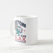 Alle entspannen sich kaffeetasse (Vorderseite Links)