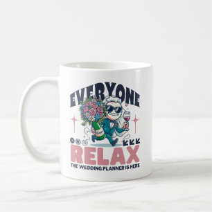 Alle entspannen sich kaffeetasse