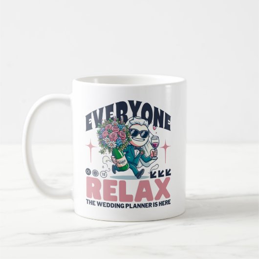 Alle entspannen sich kaffeetasse (Links)