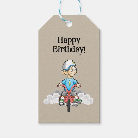 Alle Fahrräder rufen Geschenkanhänger (Vorderseite)