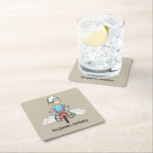 Alle Fahrräder rufen Rechteckiger Pappuntersetzer (Vor Ort)