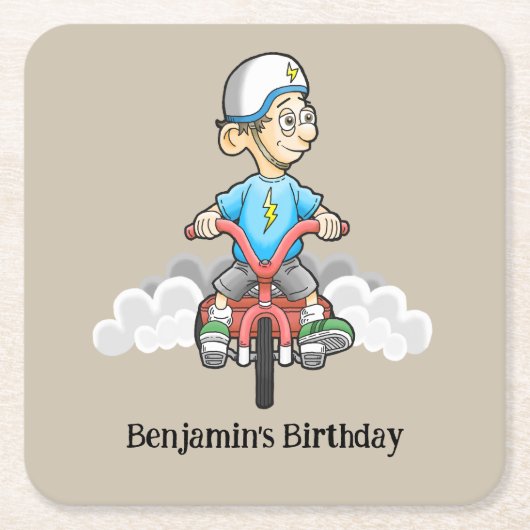 Alle Fahrräder rufen Rechteckiger Pappuntersetzer (Vorderseite)