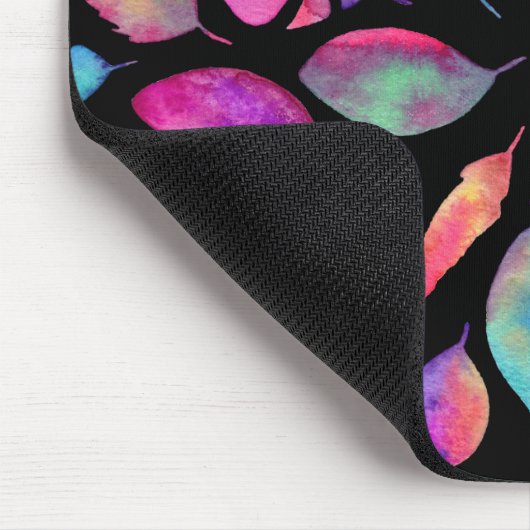 Alle Farben der Natur - helles Blätter auf Mousepad (Ecke)