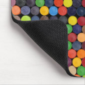 Alle Farben der Stifte, die flach sind, enden Mousepad (Ecke)