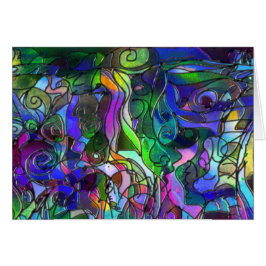 Alle Farben mit Wirbel und Linien