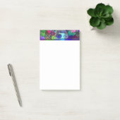 Alle Farben mit Wirbel und Linien Post-it Klebezettel (Büro)