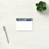Alle Farben mit Wirbel und Linien Post-it Klebezettel (Büro)