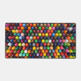 Alle Farben ohne Durcheinander Schreibtischunterlage