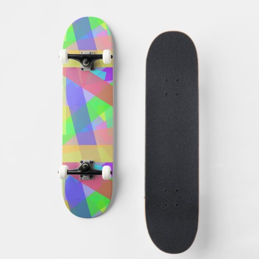 Alle Farben Skateboard (Vorderseite)