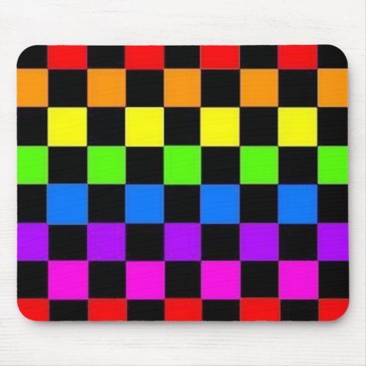 Alle Farben überprüft Mousepad (Vorne)