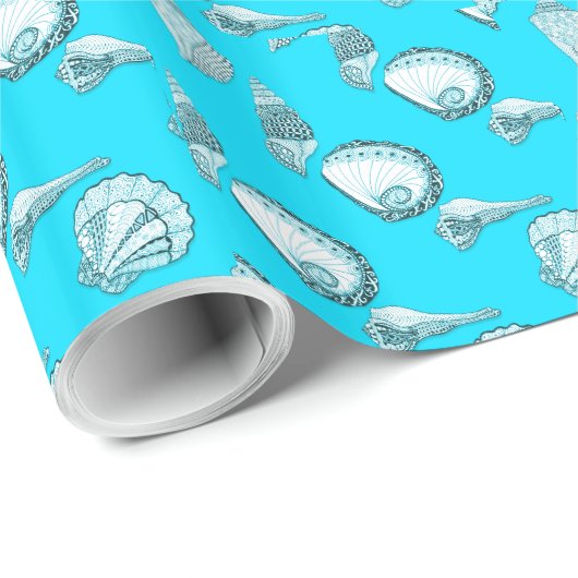 Alle Farbhandziehzeichen Geschenkpapier (Rolleneckpunkt)