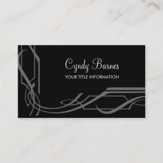 Alle farbigen Corner Frame Business Card Visitenkarte (Vorderseite)