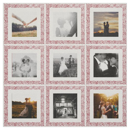 Alle farbigen Indianerweine 9 Foto Personalisierte Stoff (Muster)