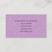 Alle farbigen Visitenkarten Visitenkarte (Rückseite)