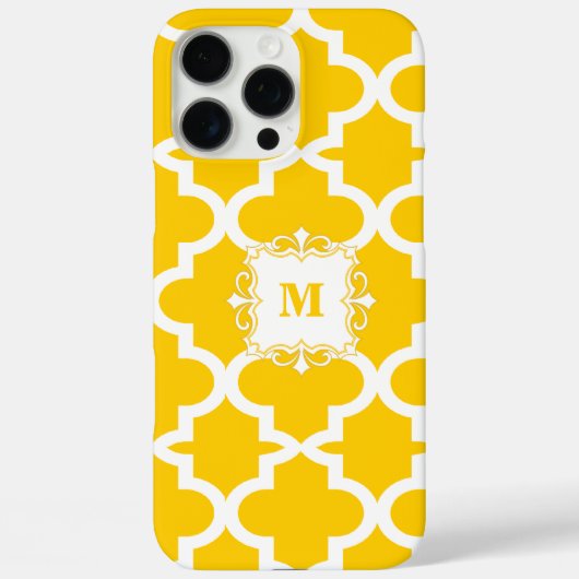 Alle farbmarokkanischen Tile-Personalisierten Mono Case-Mate iPhone Hülle (Rückseite)