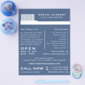 Alle Farbpinsel, Zahnmedizin, Zahnmedizin Flyer (Einzeln)