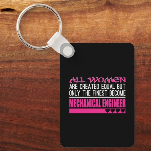 Alle Frauen, die einen Maschinenbauingenieur mit d Schlüsselanhänger (Vorderseite)