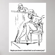 Alle Frauen Jury, humorvoll Vintag