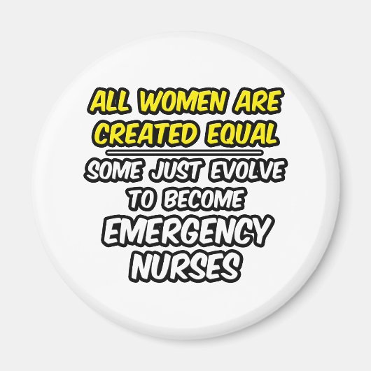 Alle Frauen sind gleich geschaffen... Notfallkuren Magnet (Vorne)