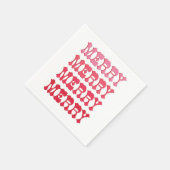 Alle fröhlich rosa Cocktails Napkins Serviette (Ecke)