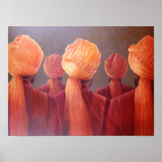 Alle fünf Staatschefs Poster (Vorne)