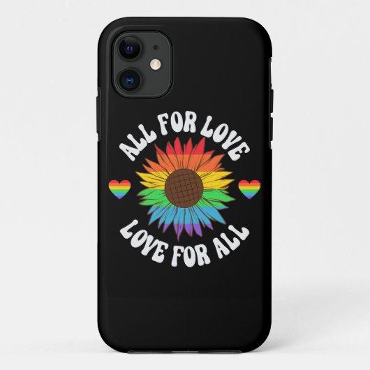 Alle für die Liebe Liebe für alle | Gay Pride Mona Case-Mate iPhone Hülle (Rückseite)