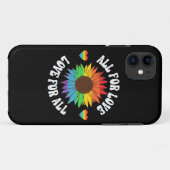Alle für die Liebe Liebe für alle | Gay Pride Mona Case-Mate iPhone Hülle (Rückseite (Horizontal))