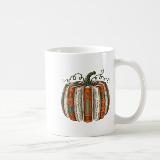 Alle für Herbst Pumpkin Herbst Librarians Teac Kaffeetasse (Rechts)